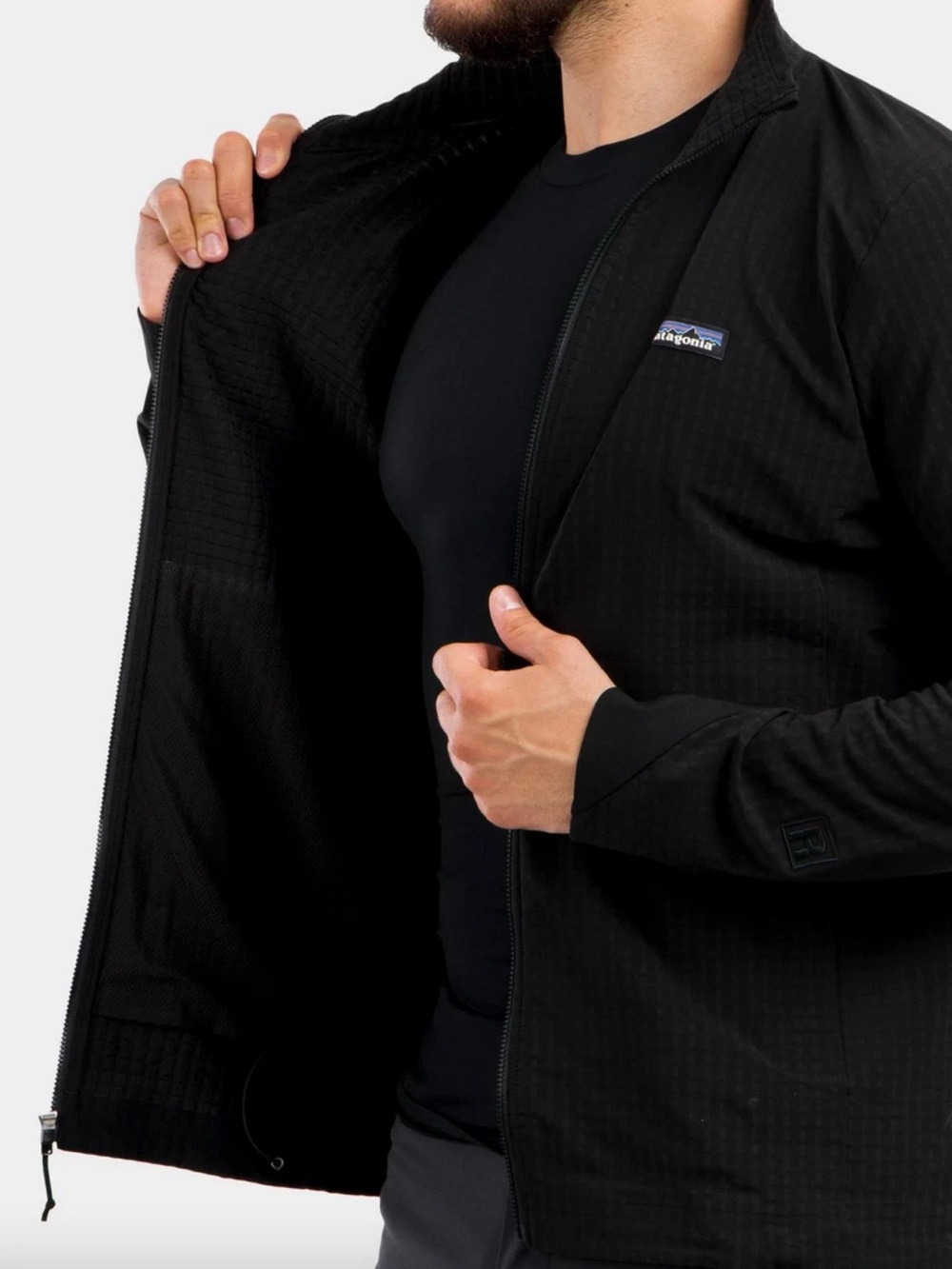 Patagonia R1 TechFace Jacket - Men's Black SzXL